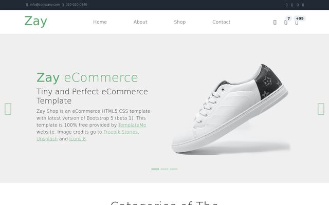 Plantilla Zay de chu.es